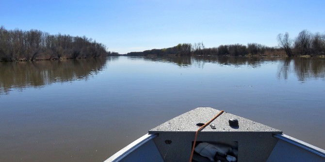 boatonSaskatchewanRiver